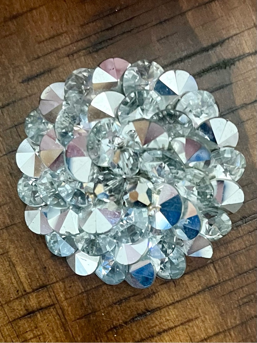 Rare Vintage VENDOME Comet Argent Light Brooch Signed Original Piece